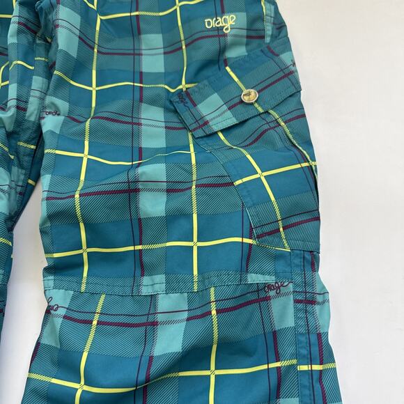 ORAGE Snowboarding Pants Plaid Skiing Snow Womens Size Small MSRP $300 10,000M - Picture 3 of 13